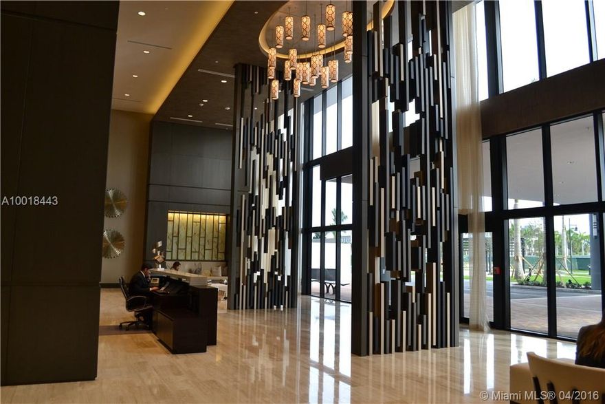 Brand new unit in Downtown Doral. porcelain tiles, modern kitchen with stainless steel appliances, traveler island, customs closets and blinds. The building has a beautiful lobby with 24/7 concierge , valet parking, infinity edge pool, fitness center, sauna. BASIC CABLE/INTERNET AND WATER ARE INCLUDED. ASSOCIATION REQUIRES ONE MONTH SECURITY DEPOSIT