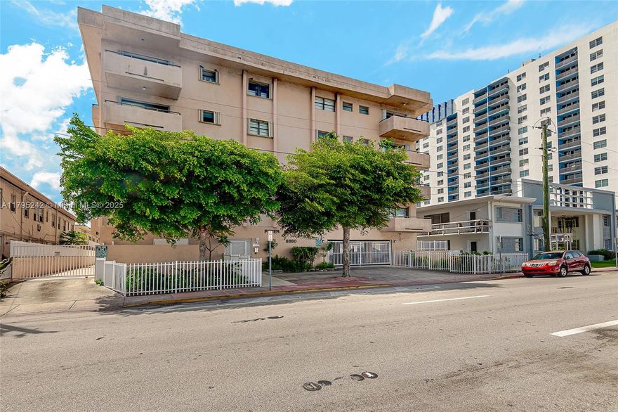 Fantastic 2 bed, 2 bath unit in a great location—just a short walk to the beach, Publix, restaurants, banks, and more. Gated parking, pool area, and super low maintenance fees make this a smart buy. Perfect as your primary home or a great investment property!