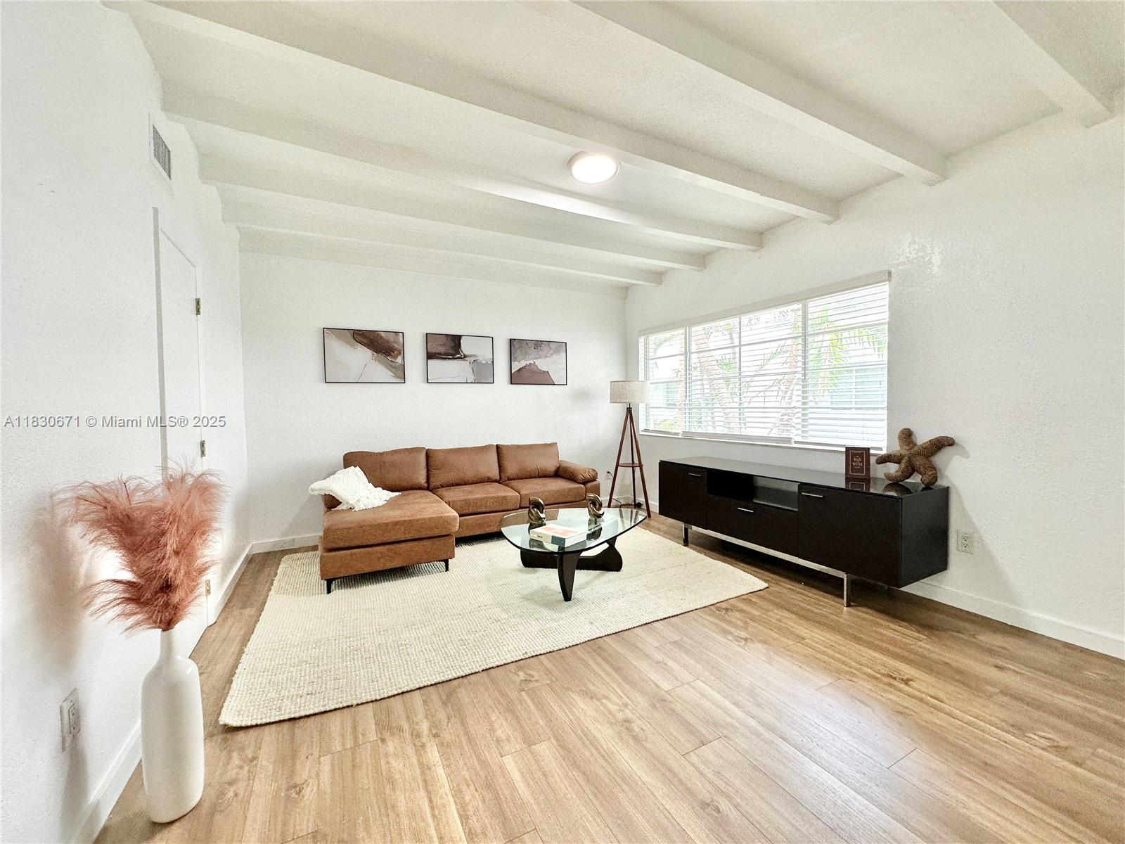 Discover comfort and style at 3915 Meridian Ave Unit 204, a beautifully furnished 1-bedroom, 2-full bath condo in Miami Beach’s sought-after Bayshore neighborhood. This 711 sq ft residence features wood-style flooring, large windows with serene garden views, a spacious open-concept living and dining area, a separate kitchen with gas stove. Enjoy the convenience of an in-unit washer and dryer., the extra full bathroom, and furnished closets. The building offers a peaceful waterfront lounge and marina, just minutes from South Beach, shopping, dining, and the Julia Tuttle Causeway for easy commuting. This charming, move-in ready unit is perfect for those seeking a quiet retreat in a prime location.
Tenant is responsible for electricity, gas, and internet. Renters' insurance is required.