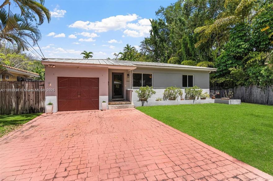 Beautifully situated on a quiet tree-lined street in Coconut Grove. This unfurnished and fenced in home offers comfort, privacy, and walkability. 
Moments from CocoWalk, Coral Gables, and Brickell. Enjoy living in one of Miami's most desirable neighborhoods surrounded by parks, top restaurants, and local charm.