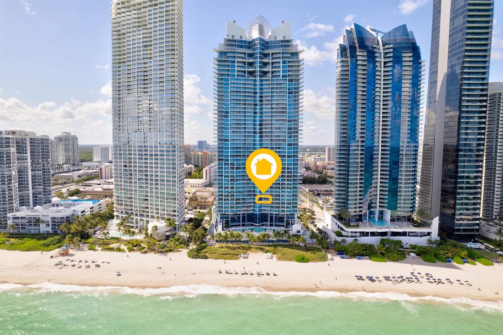 Property for Sale at 17001 Collins Ave 1105, Sunny Isles Beach, Miami-Dade County, Florida - Bedrooms: 3 
Bathrooms: 4  - $2,575,000