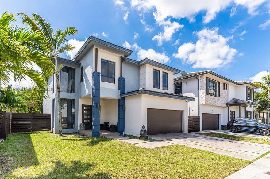 Welcome to a truly special opportunity in the family-friendly community of Serenity at Crestview West — a place where your next chapter is ready to begin. This 4-bedroom, 3-bathroom home offers over 2,600sqft of open-concept living, a spacious two-car garage, large driveway, and backyard ready accommodate to your needs. Built in 2016 and impeccably maintained, the home features upgrades including new flooring throughout, modern glass stair railings, and designer chandeliers that create an impressive entrance for you and your guests the moment you step in. Nestled in a peaceful neighborhood, you’ll love the convenience of being just minutes from great schools, major shopping centers, dining and parks. A beautiful balance of warmth, style, and location—this is more than a house, it’s a place to call home. Easy to show and ready to welcome its next family. Don’t miss this opportunity!