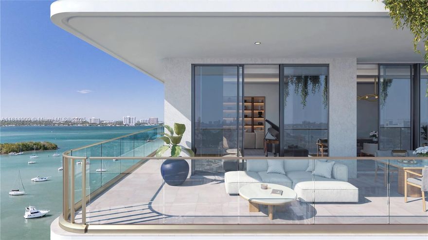 TULA Residences, a boutique luxury waterfront condominium building, home to 54 exclusive two-to-three bedroom corner Residences and six exclusive five-bedroom half-floor Penthouse masterpieces. Each residence offers max efficiency floor plans, conceptual organic interiors, 10 ft-ceilings, custom Italian-designed chef's kitchens, floor-to-ceiling windows and sliding glass doors, private wrap-around glass enclosed terraces. The best, most breathtaking, unobstructed panoramic views of Biscayne Bay, Miami's skyline and the Atlantic Ocean. Exceptional amenities include resort-style infinity pool with cabanas, fitness and wellness center, media room, lounge, pet spa, parking garage, 24-hour concierge service. Boutique in scale. Rich in character. TULA Residences.
