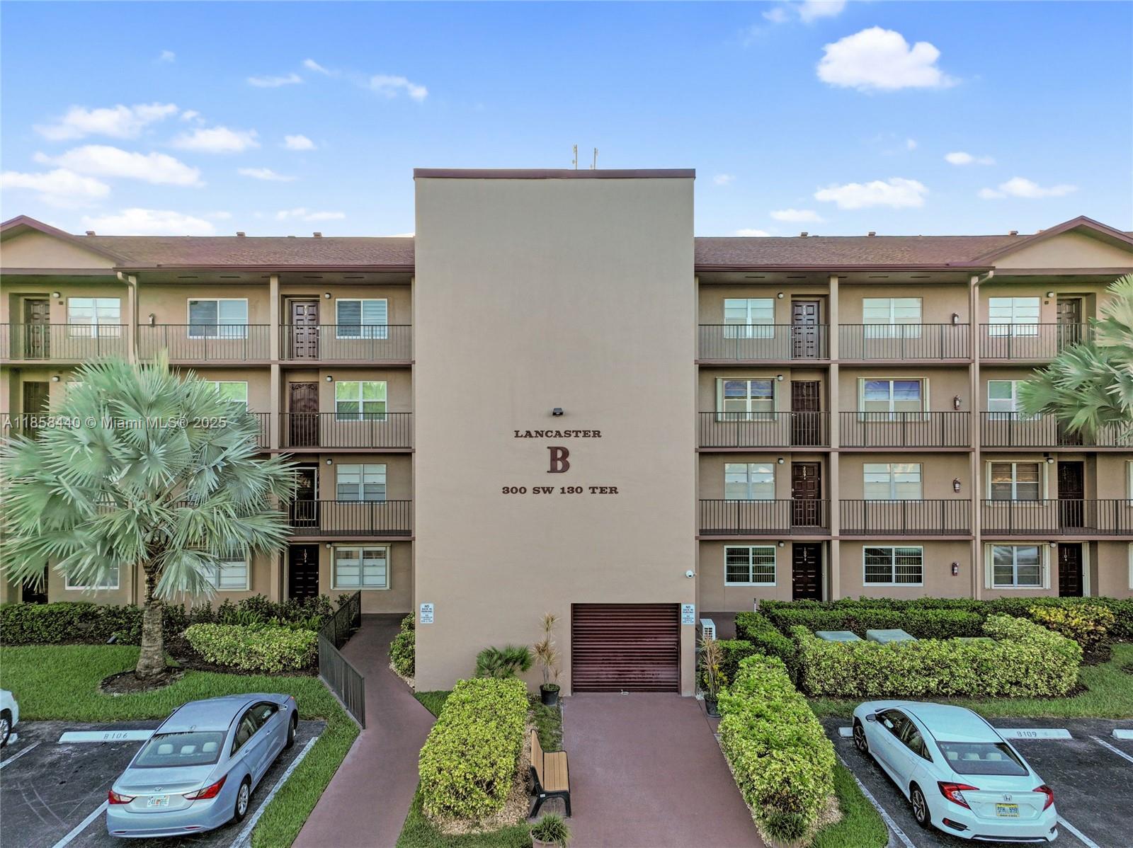 Gated community – Century Village! Spacious 2-bedroom, 2-bath unit with 1,352 sq. ft. of living space. Features tile and carpet flooring, enclosed balcony, ceiling fans, and a roomy kitchen filled with natural light. Washer and dryer conveniently located inside the unit. A storage unit. Enjoy resort-style amenities including a golf course, on-site restaurants, indoor pool, aerobics and dance studio, ballroom, and library. This is a Department of Housing and Urban Development property, Case #095-083702, being sold "AS IS". Property is classified as IN, meaning it meets FHA financing requirements with no obvious repairs needed.