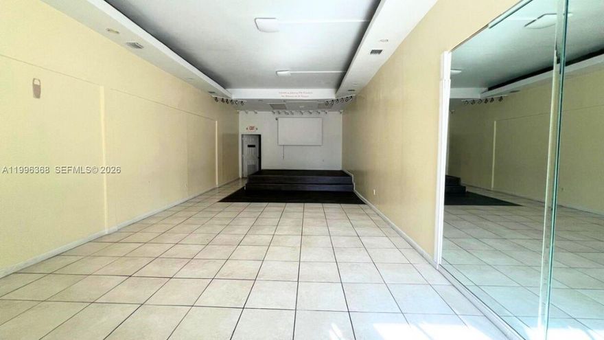 Excellent opportunity to lease an 850 +/- square foot retail space located on highly active Flagler Street, one of Miami’s busiest commercial corridors. This space benefits from strong visibility, consistent foot traffic, and easy accessibility, making it ideal for a variety of retail or service-based businesses.

The property features convenient parking in the rear, providing added accessibility for both customers and staff—an important advantage in this high-demand area.

Property Highlights:

850 SF retail space
Prime Flagler Street frontage
High visibility with strong pedestrian and vehicle traffic
Rear parking available
Ideal for retail, boutique, office, or service use
The space is surrounded by established and complementary businesses including a beauty salon, barber shop, jewelry store, smoke shop, and restaurant, helping drive consistent daily traffic to the center.

Position your business in a thriving commercial area surrounded by established businesses, residential density, and constant activity.