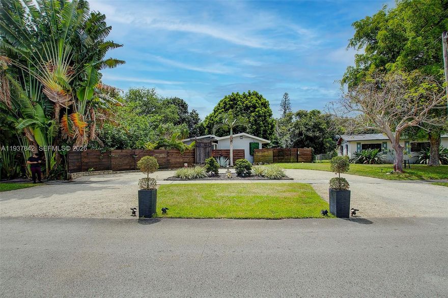 3 bedroom, 2 bath single family home near downtown Ft Lauderdale just minutes to Las Olas. Home features designer touches throughout, updated kitchen and baths with Jacuzzi tub, Stainless Steel appliances, impact windows/doors & accordion shutters for hurricane protection. Roof 2012, AC 2017. Almost 9,000 SqFt lot is fenced and beautifully landscaped with mature Mango, Papaya & Fig trees. Private well for sprinkler system