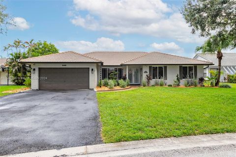 A home in Coral Springs