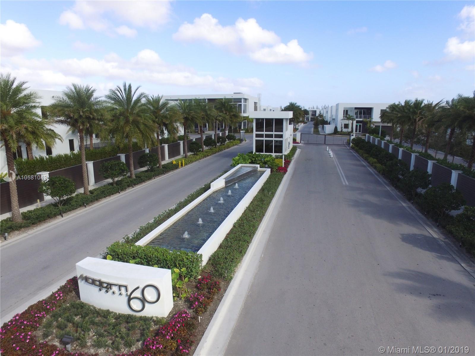 Modern Doral 60 Truly Luxury Living in Doral. This 5 bedrooms/ 5 Bathrooms two-story home comes Smart-Technology ready and boasts timeless interiors, elegant façades, tall 10-12 foot ceilings, impact windows and glass doors, imported Italian kitchen cabinetry and floating bathroom vanities, Viking and Bosch appliances, along with an spacious garage for two cars.
