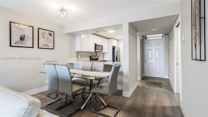 Welcome to this beautifully fully renovated 2-bedroom, 2-bathroom condo located in a pristine 55+ community. This move-in-ready home features a brand-new A/C system and sleek stainless steel appliances, offering modern comfort and style throughout. Enjoy a spacious layout with a large private patio overlooking serene waterfront views, perfect for relaxing or entertaining.

The meticulously maintained community offers an array of amenities, including three heated pools, shuffleboard, tennis courts, billiards, and scenic walking/jogging paths. With a low maintenance fee that covers water, trash, insurance, and more, this property provides exceptional value and easy living. Conveniently located close to shopping, dining, and everyday essentials. Truly Florida living at its finest!