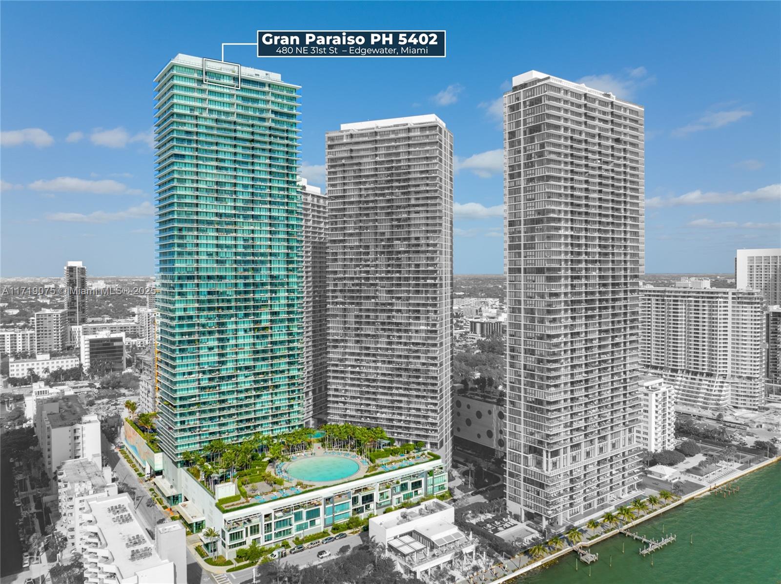 Property for Sale at 480 Ne 31st St Ph5402, Miami, Broward County, Florida - Bedrooms: 3 
Bathrooms: 5  - $4,450,000