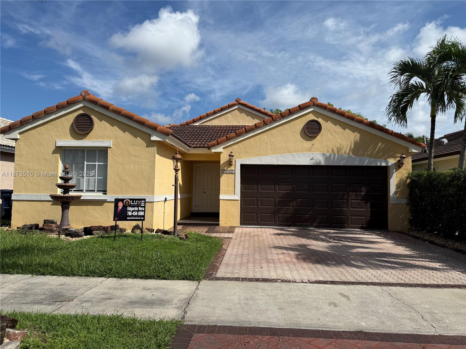 Beautiful, spacious and bright one-story single-family home in West Kendall. Plenty of space for the family, updated kitchen with stainless steel appliances and granite countertops. Primary bedroom and Primary bath has bathtub and separate shower. Two car garage, large patio.