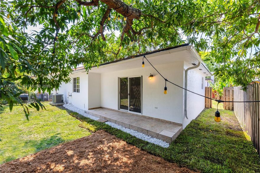 Spacious and updated 3-Bedroom/2-Bath single family style home with over 1600 SF of total living area, located blocks from Coral Gables, Coral Way & Coconut Grove. This home is tucked away offering privacy, an extended driveway, and large backyard with covered terrace and mango tree. The open kitchen was just remodeled with new cabinets and countertops. Enjoy a formal living room plus large open dining/living/family room leading to the backyard, plus massive primary bedroom suite with walk-in closet + separate tub/ shower in bathroom, as well as two large guest bedrooms with ample closet space. Indoor washer/dryer plus linen closets and additional storage space. Ideal layout in an incredible and central location!