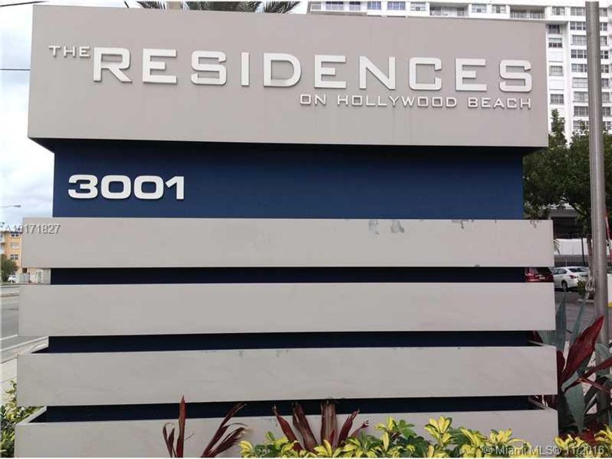 Beautifully appointed and renovated 1 bed 1 bath condo with ocean views on S. Ocean Drive Hollywood Beach. Sliding glass door in living with views to ocean and intracoastal.  24 hour security and valet service.  Lovely pool area with tiki bar, cabana baths, outdoor jacuzzi, and pathway to beach.  3 months required for move in.  Available December 1st earliest - 2-3 week approval process.