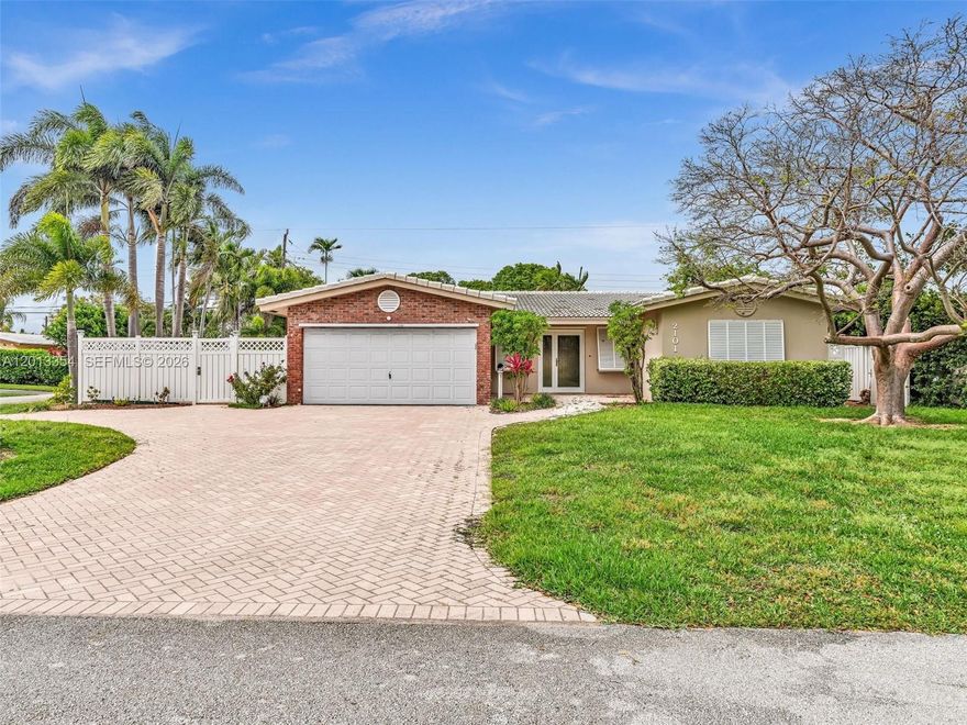 PRIVATE FORT LAUDERDALE BEACH RETREAT!

Just blocks from the sand, this completely renovated 4-bedroom, 3-bath pool home delivers the lifestyle buyers move to South Florida for. Blending modern luxury with effortless indoor-outdoor living, this turn-key residence offers nearly 2,400 square feet of bright, open living space designed to impress from the moment you walk in.

The heart of the home is a stunning chef-inspired kitchen featuring quartz countertops, sleek custom cabinetry, and stainless steel appliances, all flowing seamlessly into expansive living and dining areas with designer finishes and a modern fireplace centerpiece. Floor-to-ceiling natural light creates an airy, upscale feel throughout.

Step outside into your own tropical oasis. The oversized resort-style pool, fully fenced backyard, and multiple entertaining areas make this home feel like a boutique vacation property super perfect for hosting guests, or relaxing in privacy.

Every inch of this home has been thoughtfully upgraded, including all 3 spa-inspired bathrooms, new flooring throughout, updated systems, and a spacious 2-car garage. There is absolutely nothing left to do except move in and enjoy.

Whether you’re searching for a luxury primary residence, second home, or high-demand investment opportunity, this property checks every box in one of Fort Lauderdale’s most desirable beachside locations. Minutes from world-class restaurants, shopping, nightlife, marinas, and houses of worship.
