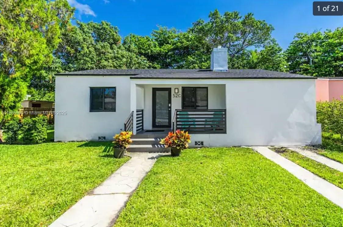 Welcome to this Fully Remodeled Home in Bay Vista Park right by the Miami Design District. This a 4 BED 2 BATH home. It features a spacious backyard and is completely fenced for privacy. This home is fully furnished for convenience, just bring your clothes and make this your dream home today! Available immediately! The stay will include the landscaping service to ensure the property's curb appeal.