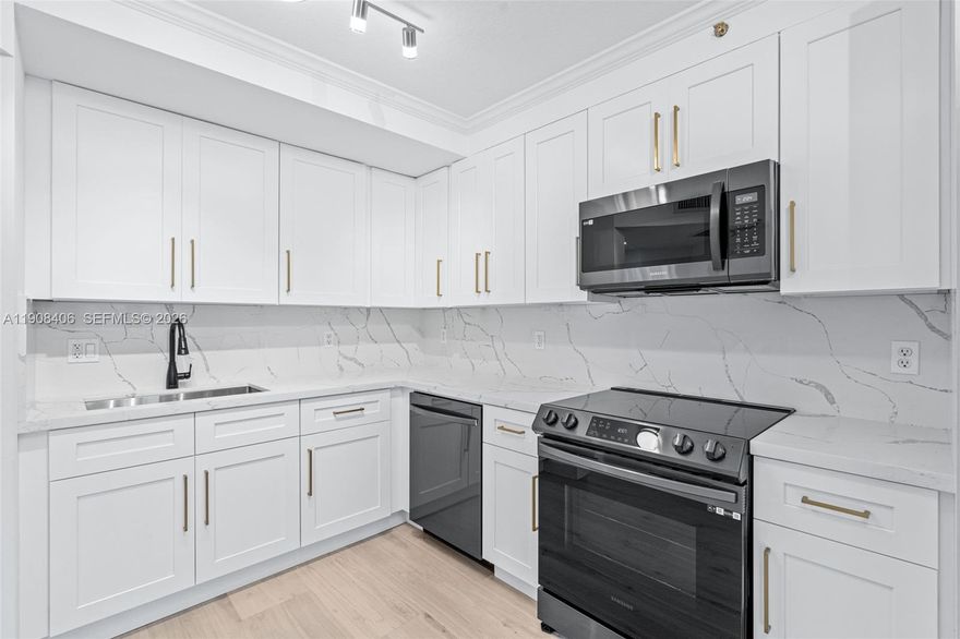 Seller open to offers! Beautifully upgraded 2-bed, 2-bath condo located in the gated community of Courts at Bayshore II in Cutler Bay, FL. This move-in-ready home features never before lived in finishes and new appliances. Unit comes with in-unit washer/dryer. A/C replaced in 2022. Enjoy premium lifestyle amenities: luxury clubhouse, resort pool, hot tub, fitness center, playground, bar, and event spaces. Surrounded by lakes, walking paths, and lush views. Ideal location near Black Point Marina, shopping, dining, A-rated schools, parks, and family recreation. Experience comfort, convenience, and top-tier amenities in a vibrant South Florida community.