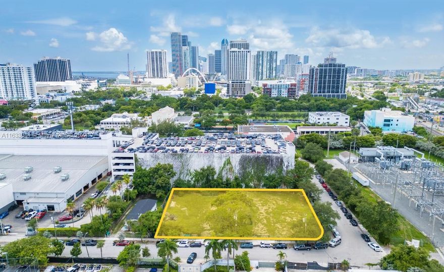 Introducing a coveted land development opportunity for mid-rise or high-rise project in the popular Edgewater neighborhood of Miami. Located at the Southern-most quadrant just outside the borders of both the Arts + Entertainment District (OMNI), and only a block from the access road to Wynwood that crosses the train-tracks (one of only a few crossings in the neighborhood). With T6-8-O zoning, a developer can build up to 8 stories and 97 units BY-RIGHT.  With the bonuses available in the Miami 21 code for various public benefit, a developer can exceed this count without applying for a Live Local project.