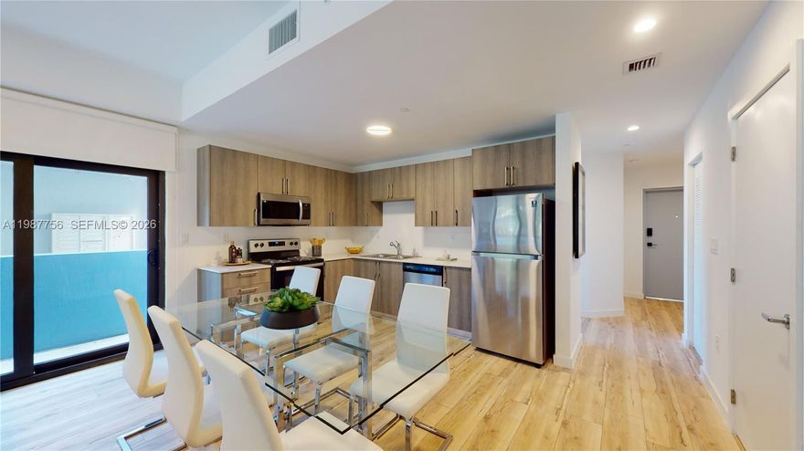 Limited-time Move-In Specials Available! Move-in with security deposit ONLY! First two months FREE, subject to credit approval. Discover modern living in this brand-new townhouse community located in the heart of Princeton. Each residence features in-unit washer and dryer, stainless steel kitchen appliances, and impact-resistant windows, offering comfort, efficiency, and peace of mind. Ideally situated with easy access to the Florida Turnpike, the community provides convenience for commuting throughout South Florida. One assigned parking space is included per unit. Additional parking may be available for $60 per month, subject to availability. Tenants are responsible for water and electricity. A rare opportunity to enjoy new construction living with exceptional value—schedule your showing today.