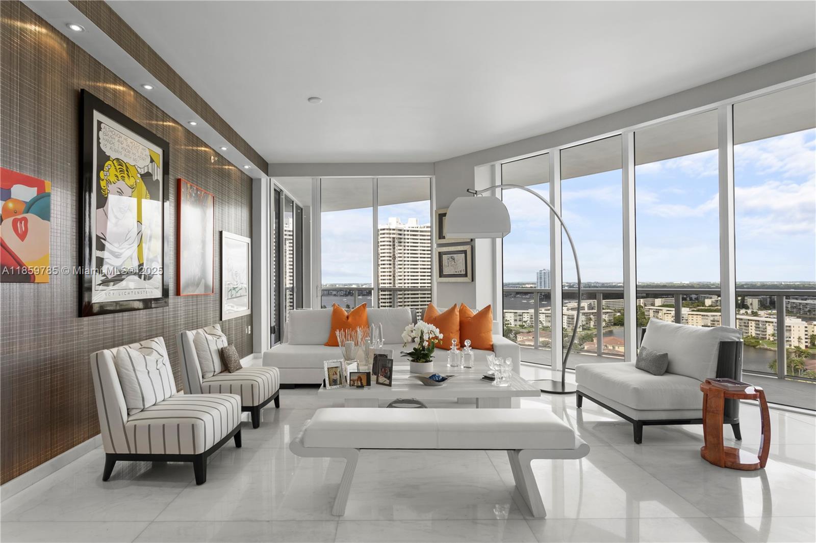 Experience luxury living at Bellini Williams Island! This stunning 3 bed, 3 bath residence offers 2,235 sqft of beautifully finished space with top-of-the-line appliances, private elevator/foyer, and breathtaking views. Enjoy 5-star amenities: resort-style pool & spa, sundeck, fitness center with saunas, media room, kids’ lounge, and more. Just steps from the exclusive Williams Island Marina and Club with spa, dining, tennis & more. Valet included. A lifestyle like no other—move in and live the dream!