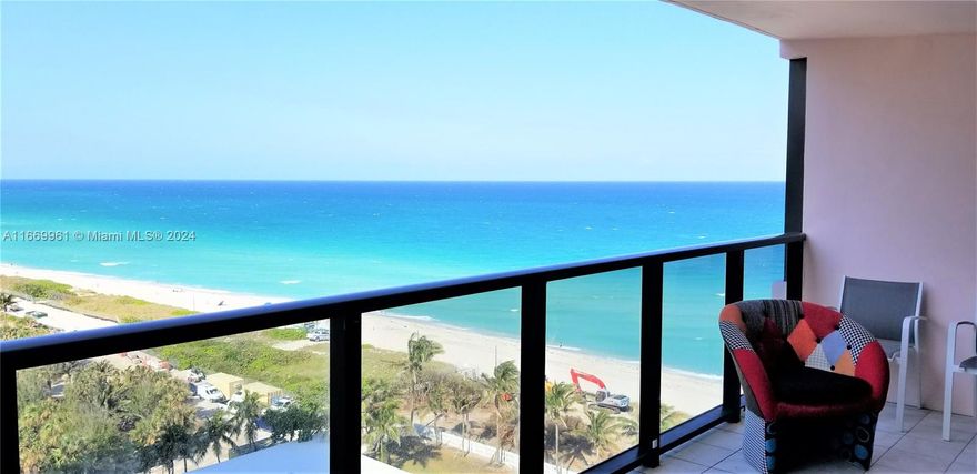 Experience breathtaking ocean views from this stunning 14th-floor 2 bed, 2 bath Miami Beach condo! This beautifully appointed apartment offers abundant natural light, a spacious balcony, and modern finishes throughout. Located in a prime beachfront building, enjoy resort-style amenities, including 2 pools, fitness center, and direct beach access. Ideal for those seeking an Airbnb rental investment or a second home, no restrictions. 

Special assessment #1 is $511.12 through April 2032, and #2 is $88.66 through January 2036.