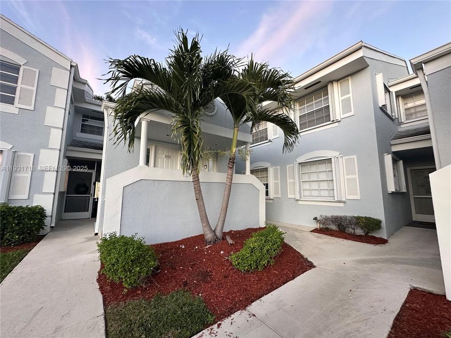 First floor condo for rent in a quiet, gated community in Homestead near the Homestead Baptist hospital.  This condo has an upgraded kitchen with stainless steel appliances, washer and dryer, tile and laminated wood floors, and screened porch.  The unit has an assigned parking space and plenty of visitor parking. RENT INCLUDES WATER, BASIC CABLE, INTERNET, CLUBHOUSE, SECURITY, AND MAINTENANCE OF THE COMMON AREAS.  Great location near schools, shopping, restaurants, the Homestead Speedway, the Homestead Air Reserve Base, and the Homestead Baptist Hospital.