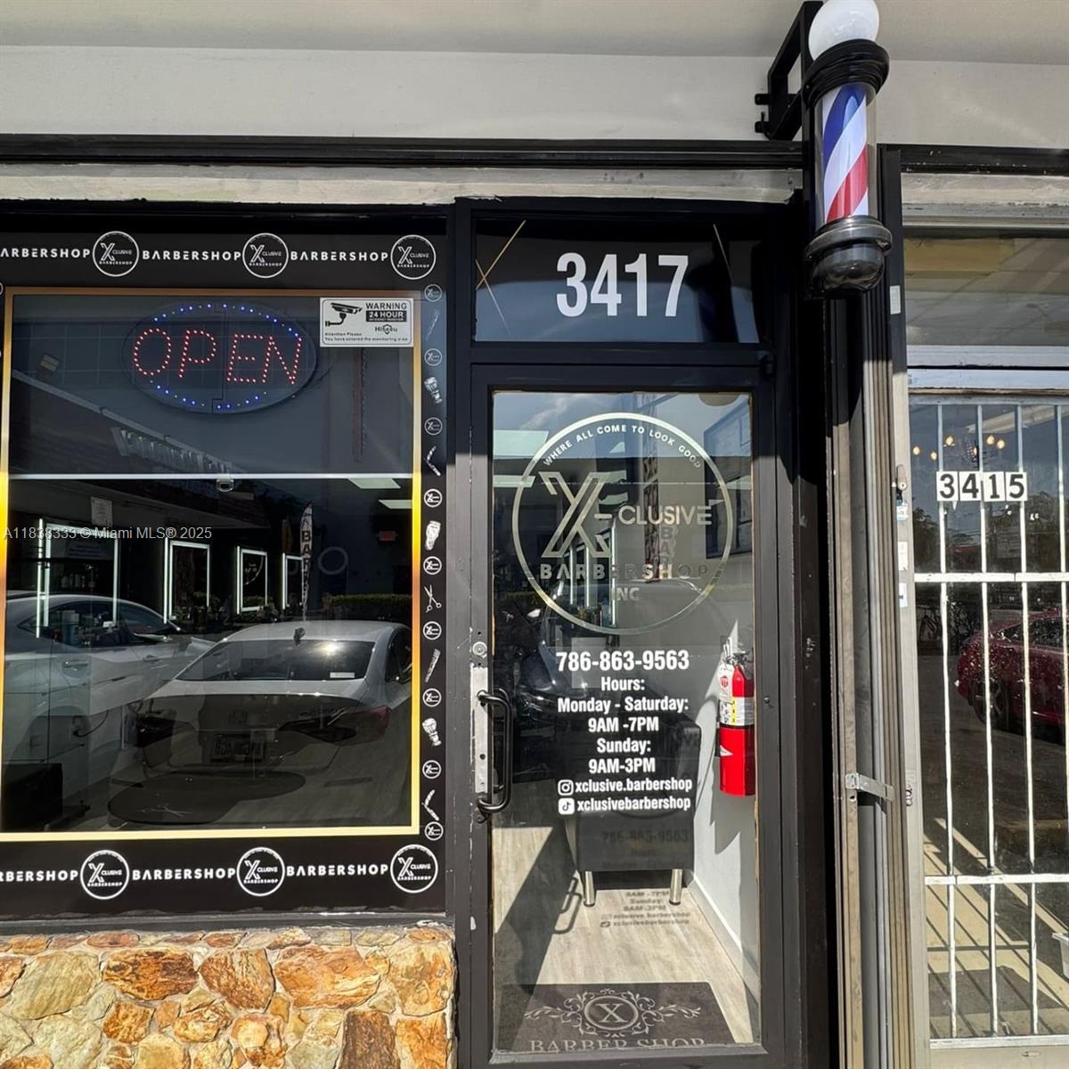 BARBERSHOP FOR SALE LOCATED IN THE HEART OF MIAMI, NEXT TO VERSAILLES RESTAURANT. IT FEATURES 7 FULLY EQUIPPED BARBERING STATIONS AND A HAIR WASH. EVERYTHING IS BRAND NEW AND RENOVATED. PURCHASE WITHOUT FINANCING.DON'T MISS THIS GREAT OPPORTUNITY TO INVEST IN A PROFITABLE BUSINESS.