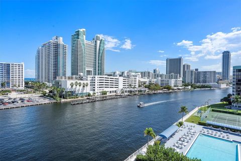 Photo of 600 Parkview Dr #820, Hallandale Beach, FL 33009 (MLS # A11889422)
