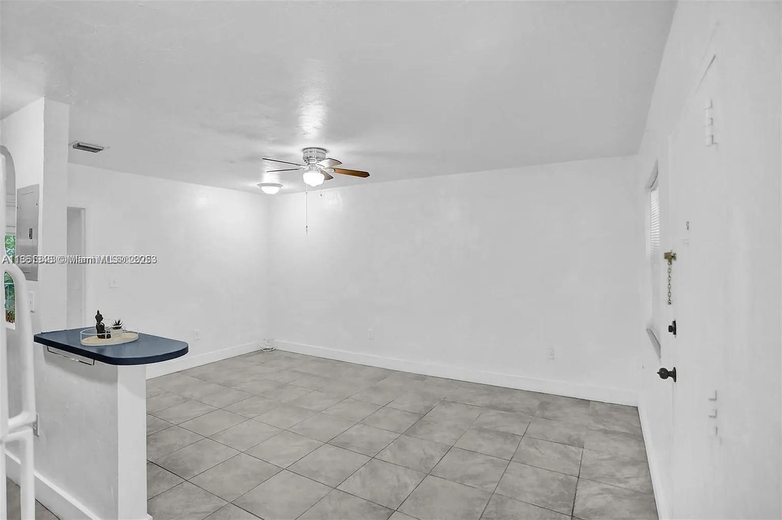 100% Application before tour.
Available: Sep 26th
Pet Allowed.
Embrace a relaxed, waterfront lifestyle in this cozy North Miami retreat. This 572 sq ft, 1-bedroom, 1-bath apartment is a sun-drenched haven, featuring practical tile flooring throughout. The true highlight is your stunning water view, creating a serene backdrop for daily living. While you'll enjoy the gentle coastal breezes, please note this unit does not have central heating or air conditioning. A dedicated parking space is included. Perfect for a minimalist or those who love to be near the water, this is your opportunity to enjoy a peaceful life in a fantastic location.
App Fee: $99
No Pet Fee.
No move-in Fee