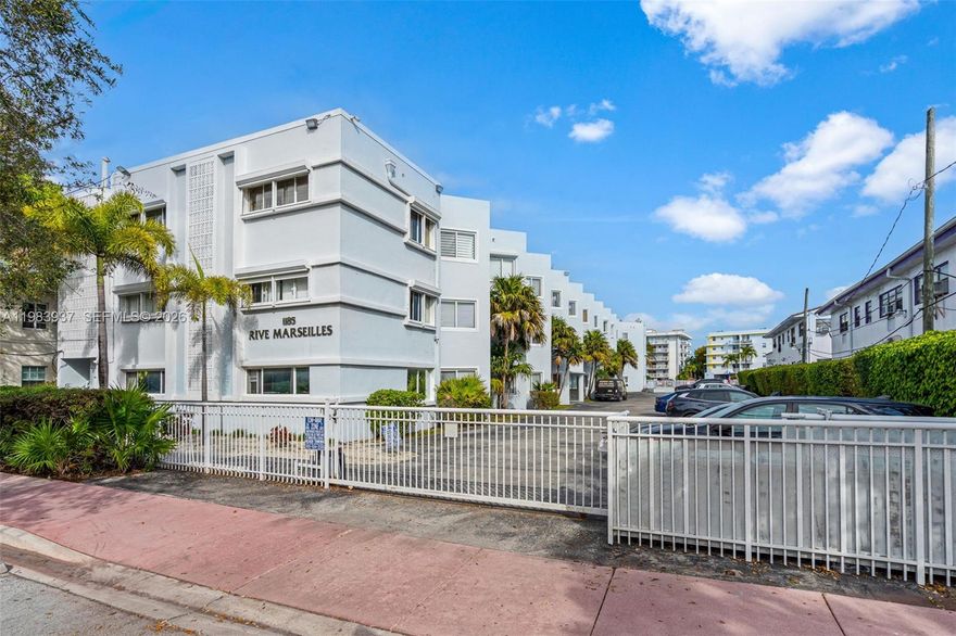 Great opportunity to own a waterfront 1-bedroom, 1-bathroom condo in the desirable Normandy Isle area of Miami Beach. Located at 1185 Marseille Drive, this residence offers beautiful water views that create a peaceful and relaxing setting right from home.

Situated in a charming boutique building, the property combines classic Miami Beach character with a prime location. Residents enjoy the tranquility of the Normandy Isle neighborhood while remaining just minutes from the vibrant lifestyle Miami Beach is known for.

Conveniently located near local restaurants, cafés, grocery stores, and neighborhood shops, with easy access to the beach, parks, and outdoor recreation. Just moments from Normandy Shores Golf Club and Fairway Park, offering golf, green spaces, and waterfront walking paths.