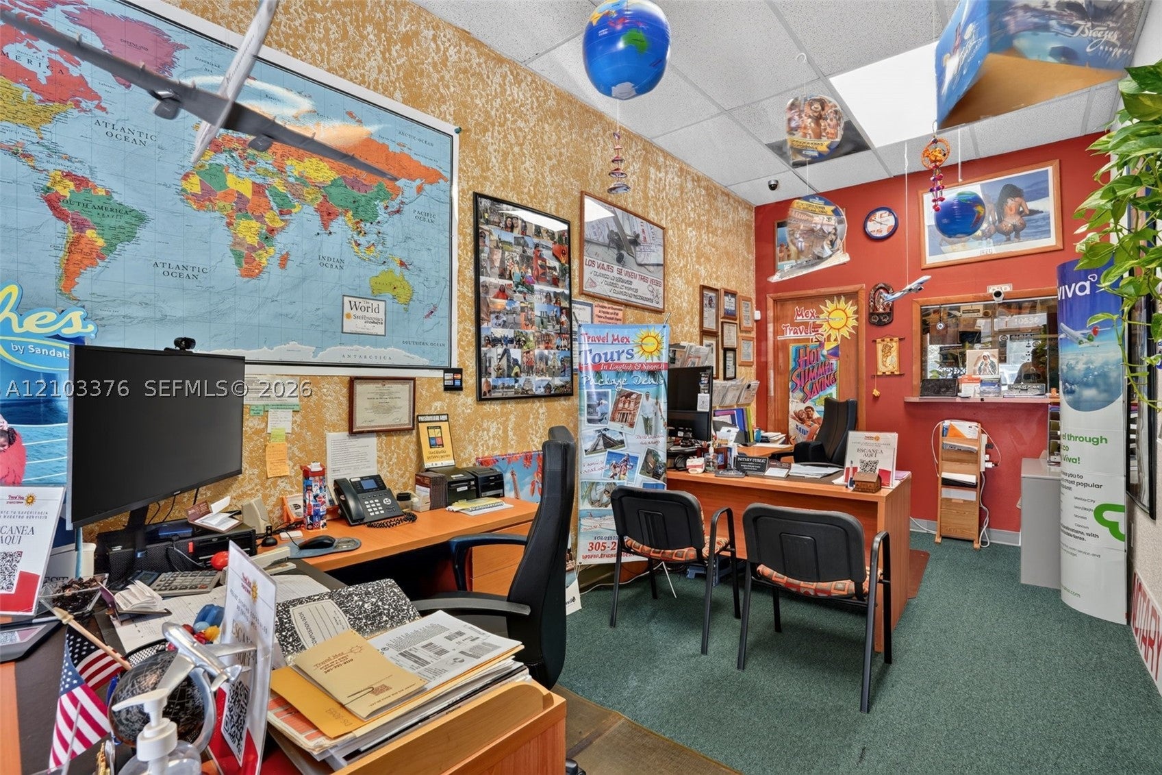 Travel & Multiservice Business for Sale - 26 Years at the Same Location