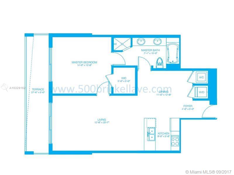 500 BRICKELL WEST CONDO - Residential Lease