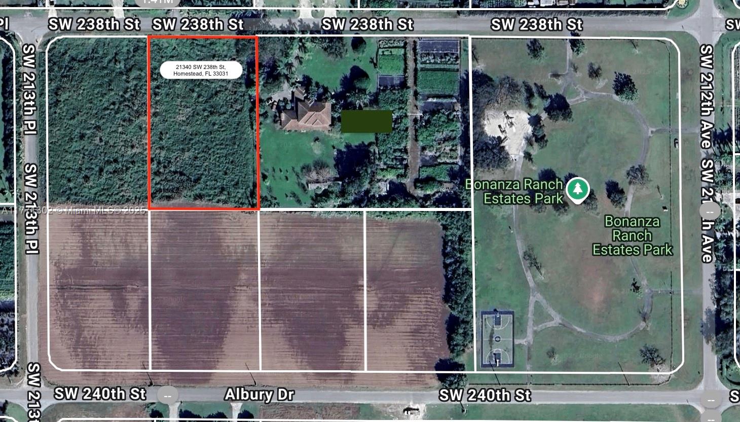 1.25 acre vacant land lot in the Redlands - Approved for 4000 sq ft Home. Rare opportunity to own a 1.25-acre vacant lot in The Redlands with approved permits for a 4,000 sq. ft. luxury estate. Located within walking distance of Bonanza Ranch Estates Park, enjoy direct access to scenic trails, equestrian paths, and open green spaces.
This spacious lot offers endless possibilities for a custom home, pool, or equestrian facilities. Nestled in a peaceful yet convenient location, with easy access to Krome Ave, US-1, and top attractions like Schnebly Redland's Winery and Everglades National Park. Don't miss this chance to build your dream home in a prime setting.