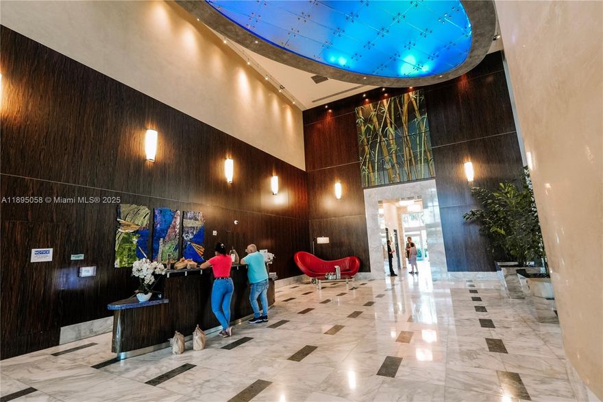 Best price in the buildiing. This is  1BED / 1BATH. Open kitchen with great views of South Brickell.
