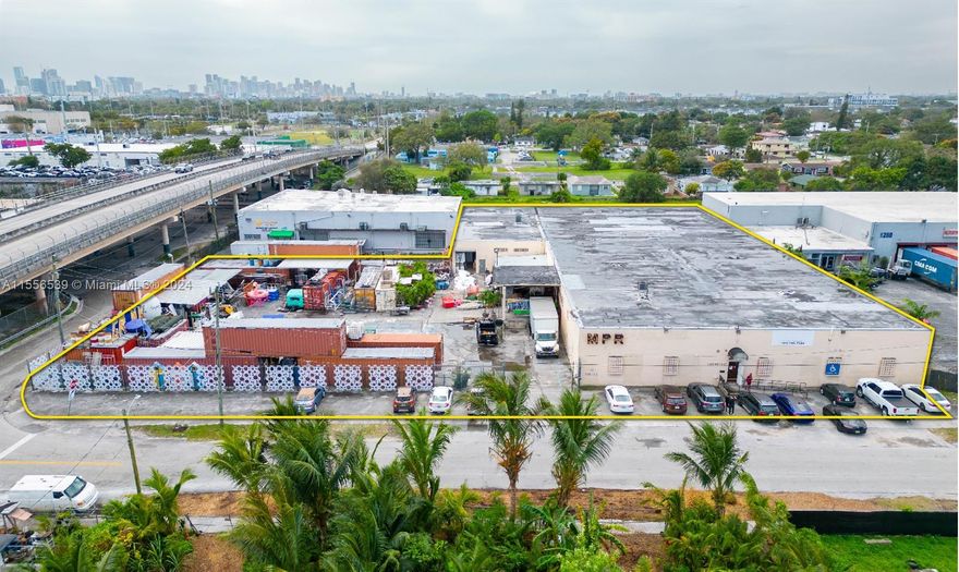 Opportunity to purchase a 30,000 square foot warehouse on a 65,000 square foot lot in West Little River.
The warehouse has 18 foot ceilings with 14 foot clear heights and features an expansive open layout with a large outdoor area, featuring two loading ramps, one with dock height accessibility, and a third loading dock in the back of the property. The property has six roll up doors. It also has numerous industrial fans and the main section of the warehouse and office space are under AC. There is parking at the front of the building as well. The building is 100% sprinklered.
The property is also located in a Qualified Opportunity Zone.
The property is currently occupied by a successful movie, tv, event, and advertisement prop business netting approximately $1.1 million/year.