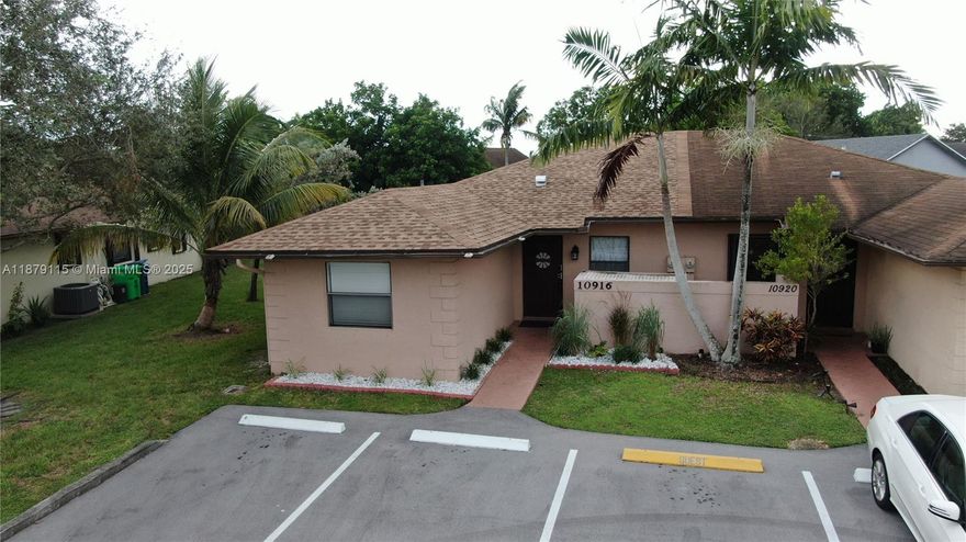 This 3 bed 2 bath villa is move in ready! Updated kitchen with stainless steel appliances and granite countertops opening up to the dining room and living room. Enjoy the separation of the split floor plan with the two bedrooms and shared updated bathroom in the front and the master oasis in the back. This home has a large screened in patio with storage and a massive back yard. Come and enjoy all the updates this home has to offer, including built-in closets, updated bathrooms and kitchen and so much more! New roof 2022.
Additional Terms: Contract and closing contingent upon receiving proper Orders from the Probate Court of Broward County, Florida.
