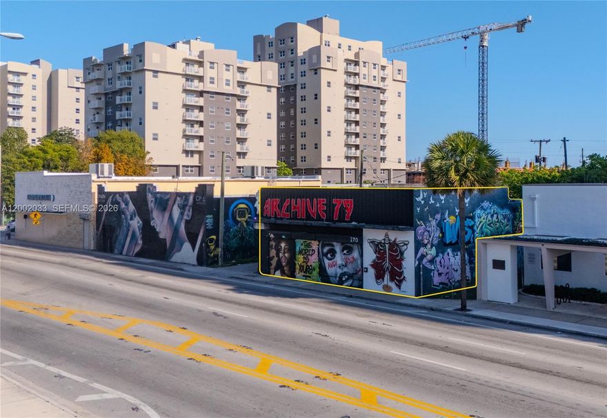 Positioned at the pulse of Little River's transformation, this high-exposure street-retail style asset features specialized build-out ideal for showroom, studio, office, or gallery users seeking both visibility and design-forward functionality. Delivered vacant and ready for immediate occupancy, the building has undergone extensive renovations including new HVAC systems & flooring, updated plumbing, and modernized interiors — all complemented by up-to-date building recertification, high ceilings, subdivided floor plan, loading door, and motorized gated access to a secure on-site parking lot.

Situated at the epicenter of the high-traffic NE 79th Street corridor’s ongoing development wave, the property is strategically positioned to benefit from continued demand and long-term growth within one of Miami's most active and evolving submarkets.