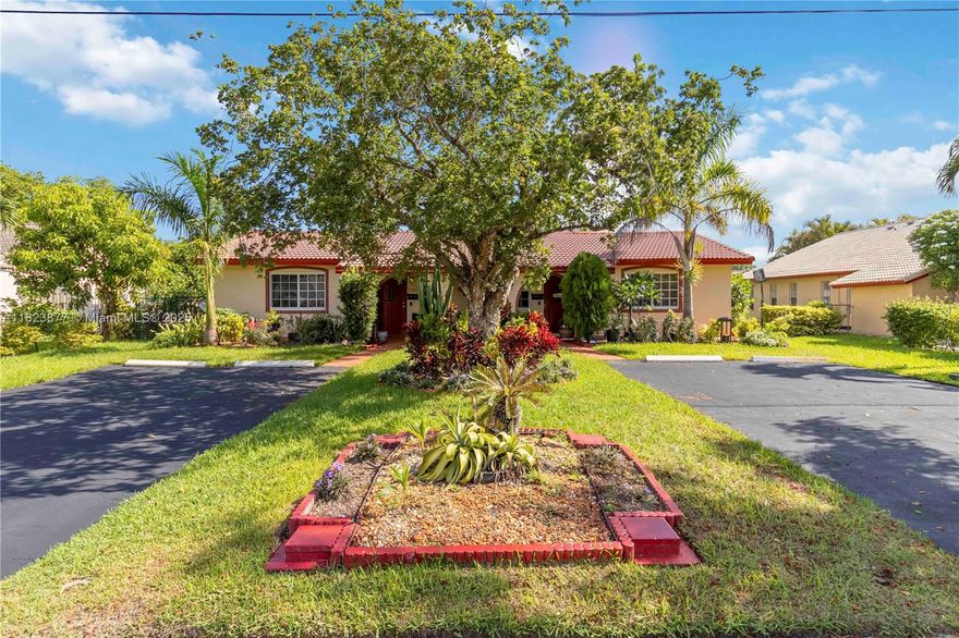 Well-Maintained Duplex in Prime Coral Springs Location! One unit offers 2 beds, 2 baths, the other 2 beds, 1 bath—perfect for owner-occupants, multi-gen living, or investors. Each unit has a private entrance, its own laundry, ample parking, and clear impact windows for added safety and energy efficiency. Conveniently located near top-rated schools, parks, shopping, and dining. Low and no down payment programs available for qualified buyers. Don’t miss this opportunity—schedule your private tour today!