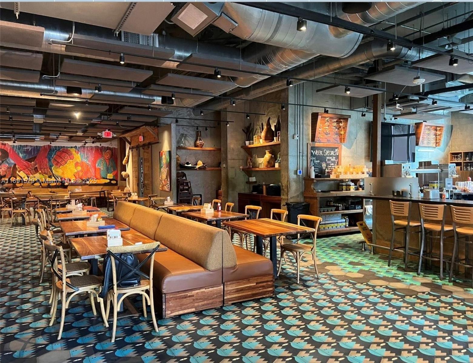 Restaurant & Event Venue in Prime Doral Location 6,500 sq. ft. space thoughtfully divided between a full-service restaurant and a private event salon. Features include 300 seats, a full liquor license, and a spacious, ful equipped commercial kitchen. Strategically located in one of Doral's busiest commercial corridors, surrounded by high-density residential buildings and consistent local traffic. Lease: $35,000/month. Serious inquiries only.