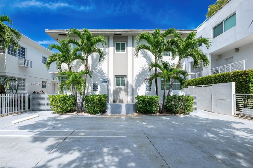 Offered at a 6.8% Proforma Cap, the property is currently 88% occupied (1 vacancy). The property is part of a 10-property portfolio all located in South Beach. It can be purchased individually or as part of the portfolio. The property has 5 1BR/1BA and 3 2BR/1BA. It has over $250,000 in combined CapEx between the current and previous owner. The property features a community laundry and 10 parking spaces (6 single and 4 tandem).