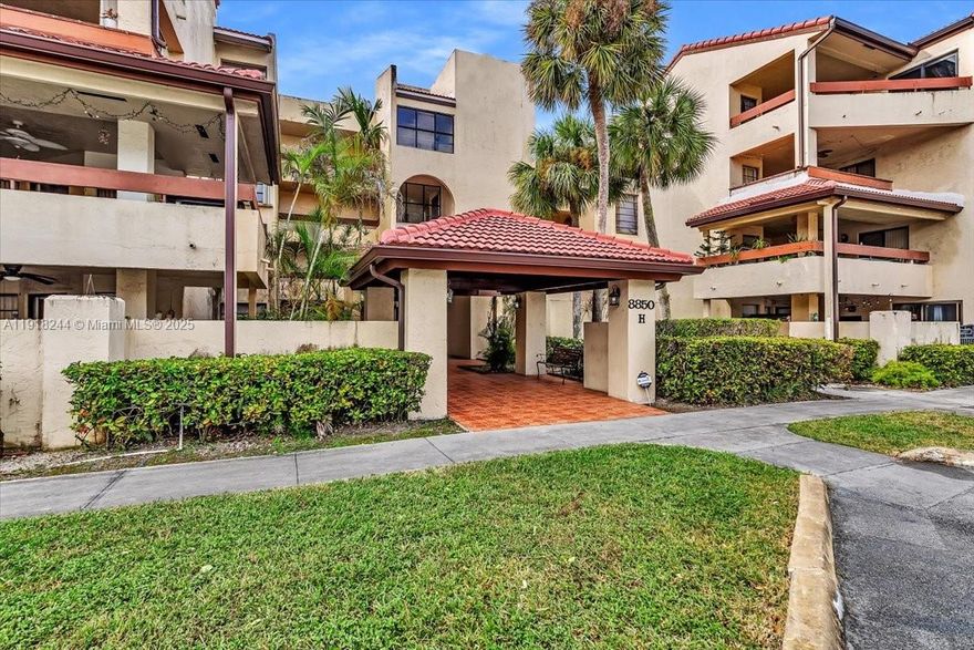 Spacious 3BR/2BA second-floor corner unit in the gated community of Kenland Bend North. This bright and comfortable home offers an open living/dining area with natural light, a private balcony for outdoor enjoyment, and updated bathrooms with modern finishes. Accordion-style storm shutters provide added protection. The unit includes in-unit laundry plus an extra storage room conveniently located near the residence.

Kenland Bend North offers a pleasant residential setting with 24/7 gated security, a community pool, clubhouse, and tennis and racquetball courts, creating a convenient environment for relaxation or daily activity. All special assessments have been fully paid, giving the buyer peace of mind.

Ideally located near the Florida Turnpike, shopping centers, restaurants, grocery stores, and essential services. A centrally located condo offering space, comfort, and excellent accessibility.