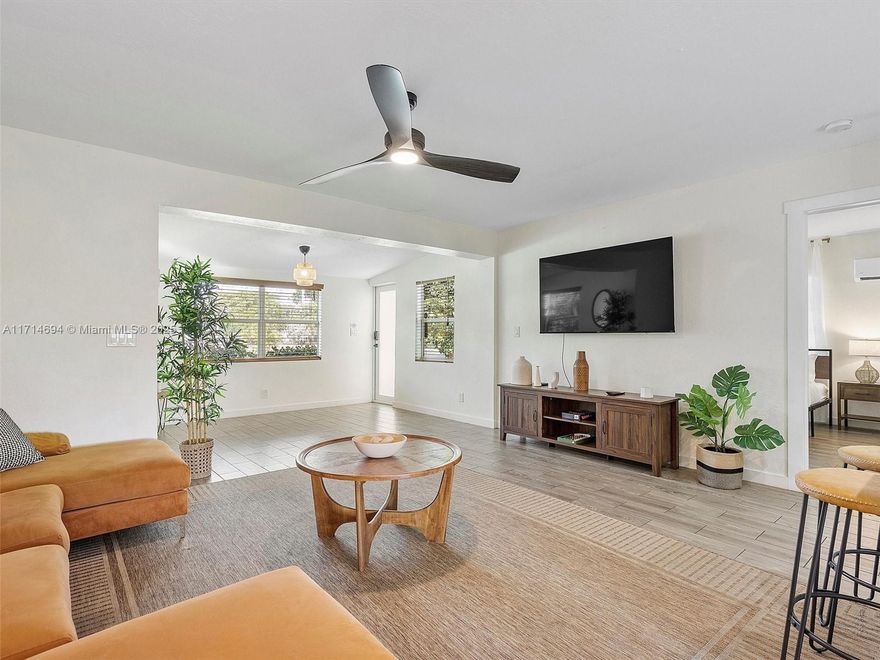 Turn-key, fully furnished duplex in a prime Fort Lauderdale location. Each spacious 1-bed/1-bath unit offers updated living space with impact windows and doors, modern kitchens, in-unit washer/dryers, and private fenced backyards. A brand-new roof adds peace of mind and long-term value.
Both units are currently leased, providing immediate stability and flexibility for long-term tenants or Airbnb use. With four on-site parking spaces, no HOA, separate electric meters, and located in Flood Zone X (no flood insurance required by lenders), this property is designed for convenience and minimal upkeep.

Ideally positioned near Fort Lauderdale Airport, Port Everglades, and 17th Street, this is a rare opportunity to own a stabilized duplex in one of South Florida’s strongest rental markets.