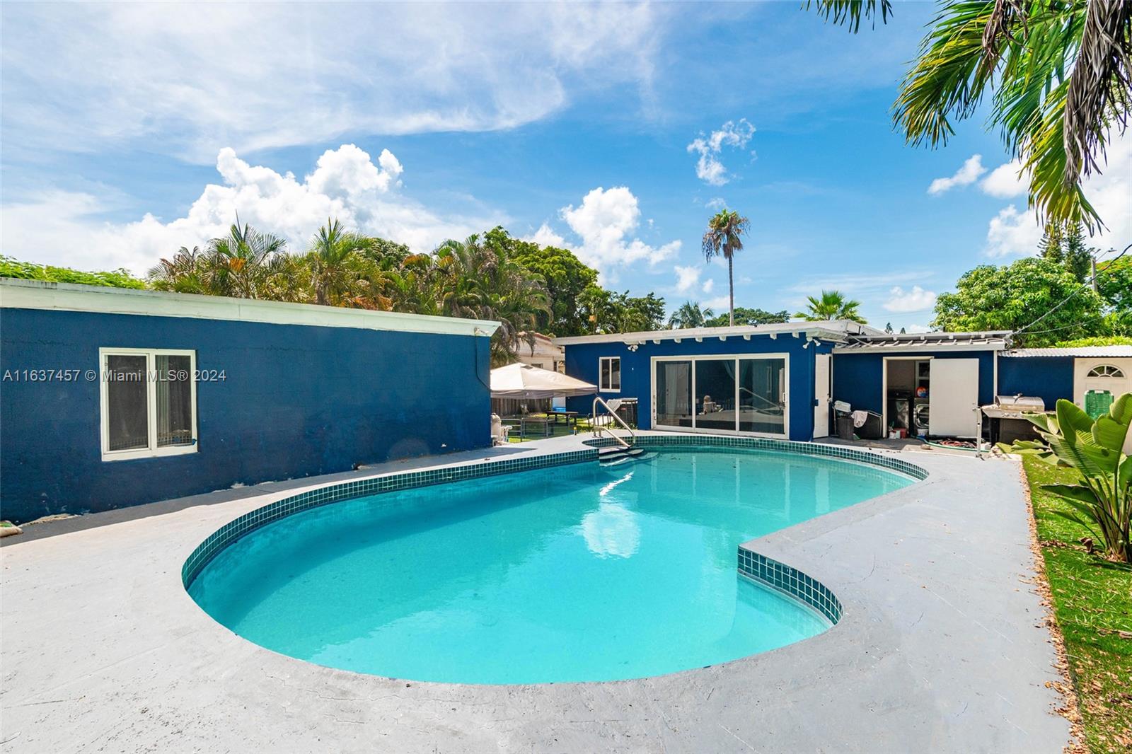 Charming Home with Pool & In-Law Quarters in Hollywood, FL. New pvc plumbing, new impact windows, roof only 3 years old. Welcome to 1919 Sherman St, a delightful 3-bedroom, 2-bathroom pool home offering 1,845 square feet of comfortable living space. Nestled in the heart of Hollywood, this property is a perfect blend of convenience and relaxation. Step inside to discover a warm and inviting interior featuring a spacious open layout. The kitchen is well-appointed with modern appliances and plenty of counter space, perfect for preparing meals and entertaining guests. The adjacent dining area and living room provide a great flow for everyday living. One of the highlights of this home is the beautiful backyard, featuring a refreshing pool that's perfect for cooling off on hot Florida days!