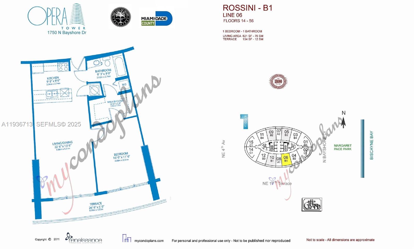 1750 N Bayshore Dr 1606