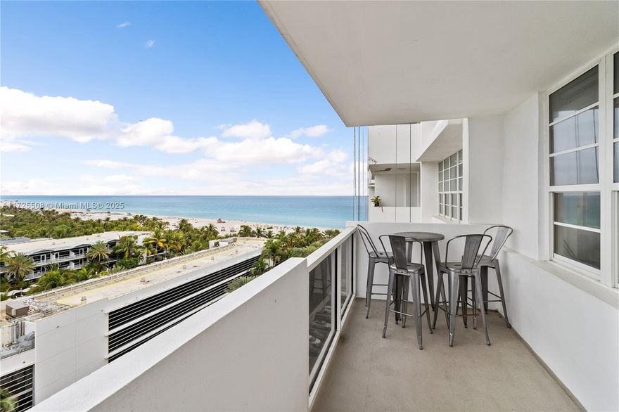 Available now  brand new stunning  1-bed, 2-bath unit with panoramic ocean and city views now available at the Decoplage! Premier location right on the ocean, across the renowned Ritz Carlton Hotel. Fully remodeled condo with new furniture, a private balcony on the ocean with no wall on the left or right!  Feels like a home on the ocean with top of the line finishes and gorgeous new furniture including a king size bed and sofa bed.  A wide range of amenities includes a gym, heated pool, hobby room, billiard room, business center, and common laundry. Satisfy your palate with various dining options just a few blocks away. Only a few minutes away from the famous Miami Beach hotspots and landmarks. Exceptional opportunity to experience a one-of-a-kind beach lifestyle!