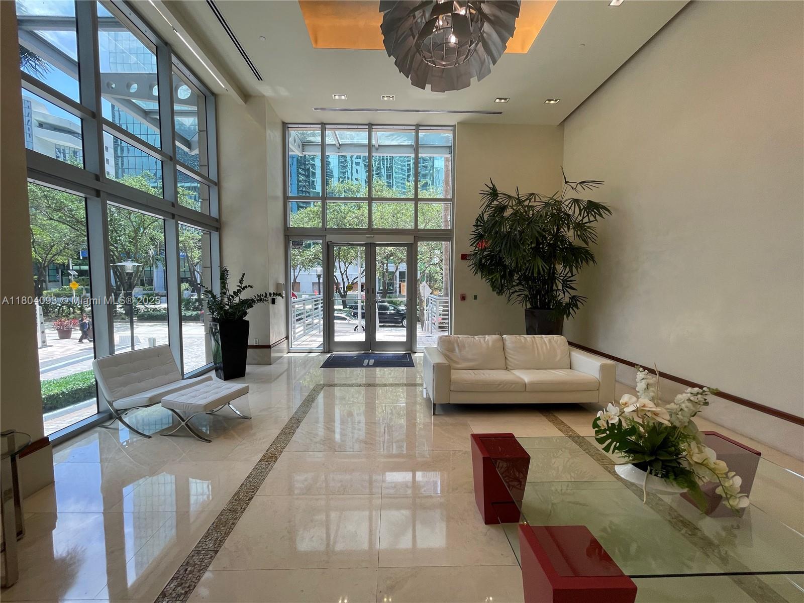 This great 1-bed, 1-bath unit is on the 27th floor at 1060 Brickell with breathtaking city views and modern finishes. Enjoy an open layout, Italian-style kitchen, stainless steel appliances, and floor-to-ceiling windows. Spacious balcony, walk-in closet, in-unit washer/dryer, and assigned parking. Full-service building offers 24-hr concierge, valet, pool, gym, sauna, game room, and business center. Located in the heart of Brickell, steps from Mary Brickell Village, Brickell City Centre, restaurants, metro, and more. Available for June 2nd 2025.