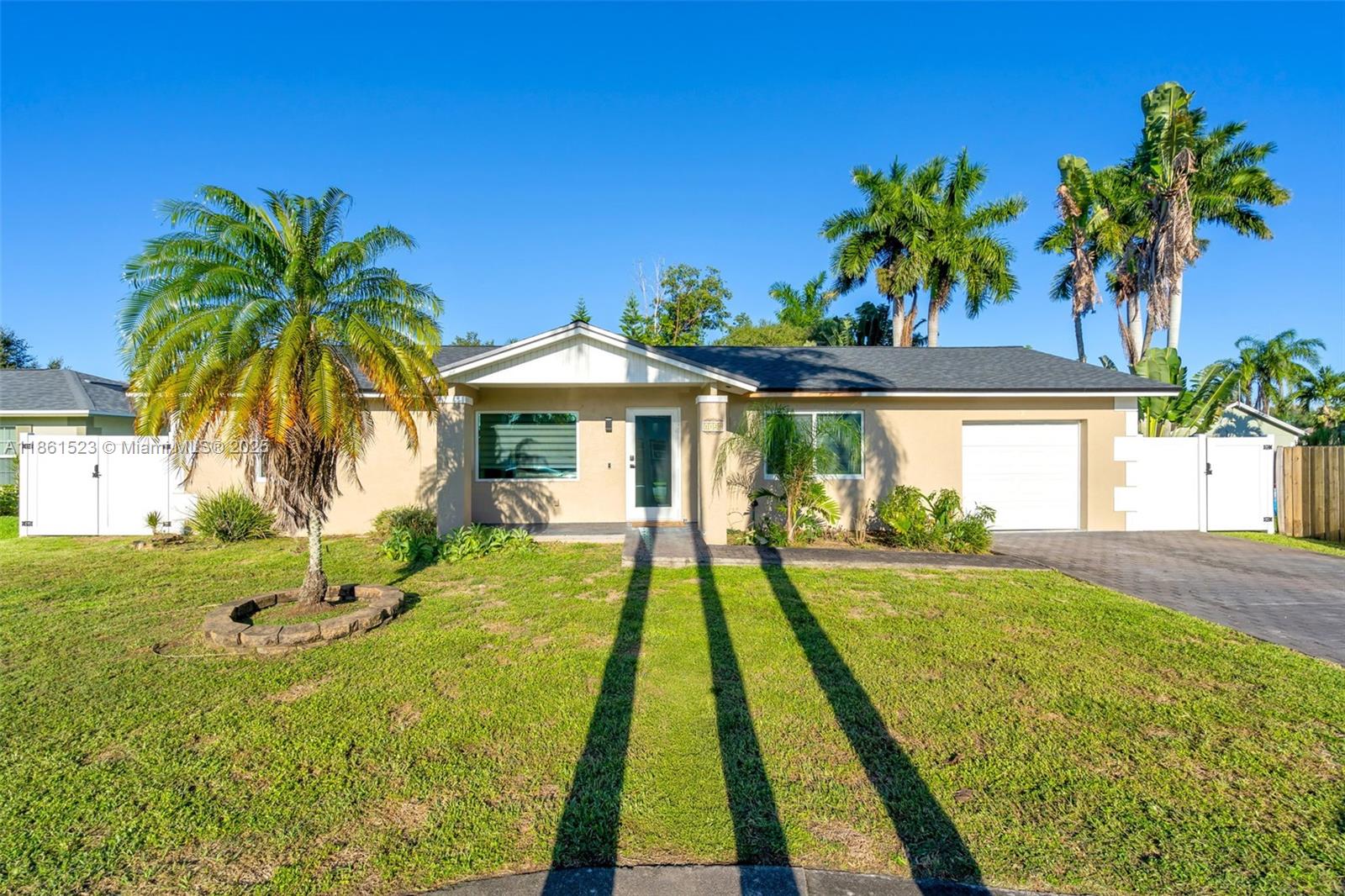 Step inside this inviting 3-bedroom, 2-bathroom, one-story home nestled on nearly 0.3 acres in the coveted Orange Tree community. Thoughtfully designed with a comfortable layout. Enjoy year-round comfort with a heated saltwater pool and spa. Minutes from top-rated schools. Modern updated kitchen with stainless steel appliances and quartz counter tops. Gorgeous porcelain floors through out home. You can be at ease with a new 2024 roof! Impact door and windows through the home as well. This home is move in ready don't hesitate before it's gone.