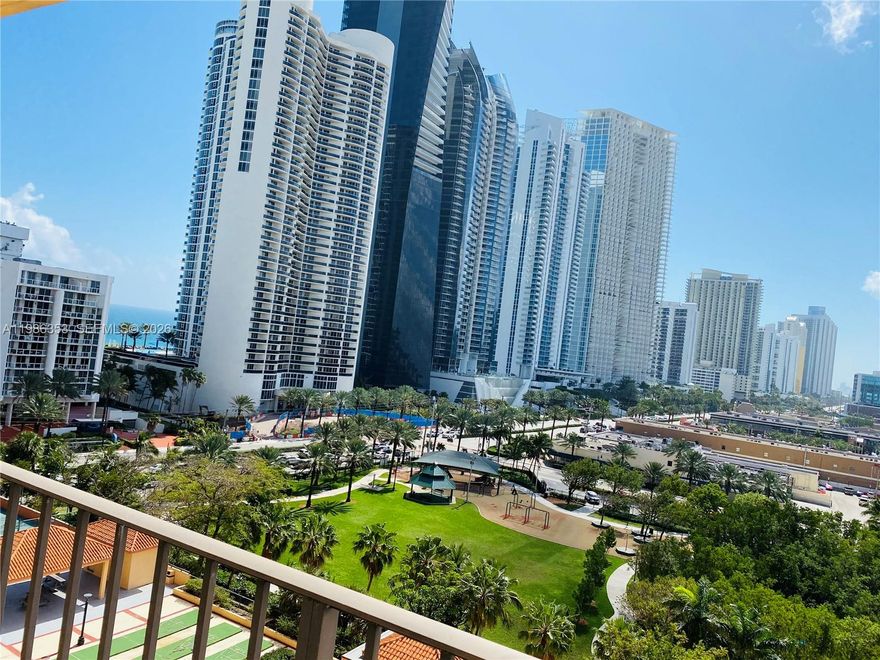 ENJOY STUNNING OCEAN AND SUNNY ISLES SKYLINE VIEW FROM THE 11TH FLOOR OF THIS 1,233 SQ FT, 2-BEDROOM, 2-FULL-BATHROOM UNIT. APARTMENT IS PERFECTLY LOCATED IN THE HEART OF THE PRESTIGIOUS CITY OF SUNNY ISLES BEACH, JUST ACROSS THE STREET FROM THE OCEAN. WITHIN WALKING DISTANCE: TWO SUPERMARKETS, KINDERGARTEN, PLAYGROUNDS, PUBLIC PARKS, SHOPS, RESTAURANTS, AND MORE. TWO BEDROOMS ARE LOCATED ON OPPOSITE SIDES OF THE LIVING ROOM. RENOVATED APARTMENT: BATHROOMS, KITCHEN, WALK-IN CLOSET.  AMENITIES: SOLAR DECK, POOL (UNDER RENOVATION), GYM, CONCIERGE, SECURITY DESK. IT WILL BE DEEPLY CLEANED AND REPAIRED AFTER THE TENANTS MOVE OUT. THE BEST PUBLIC ELEMENTARY AND MIDDLE SCHOOLS RANK A WITHIN WALKING DISTANCE. GREAT PLACE FOR LIVING!!!