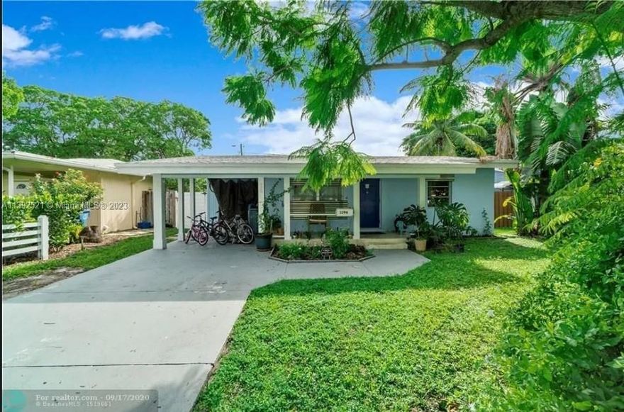 Welcome to this fully renovated home featuring a new roof, modern A/C, and a stylish kitchen with stainless steel appliances and quartz countertops. This cozy residence offers a 2-bed, 1-bath main house, along with a separate 1-bed, 1-bath in-law quarters. The spacious front and backyard, fenced for privacy, provide ample space for entertaining with fruit trees, a patio, and a deck. Conveniently located near the beach, I-95, shopping, restaurants, and schools, this property offers easy access to all amenities. DONT MISS THIS OPTIONALLY FURNISHED RENTAL OPPURTUNITY WITH QUARTERLY CLEANING INCLUDED. ACT QUICKLY, AS THIS DESIRABLE HOME WON'T LAST HOME.