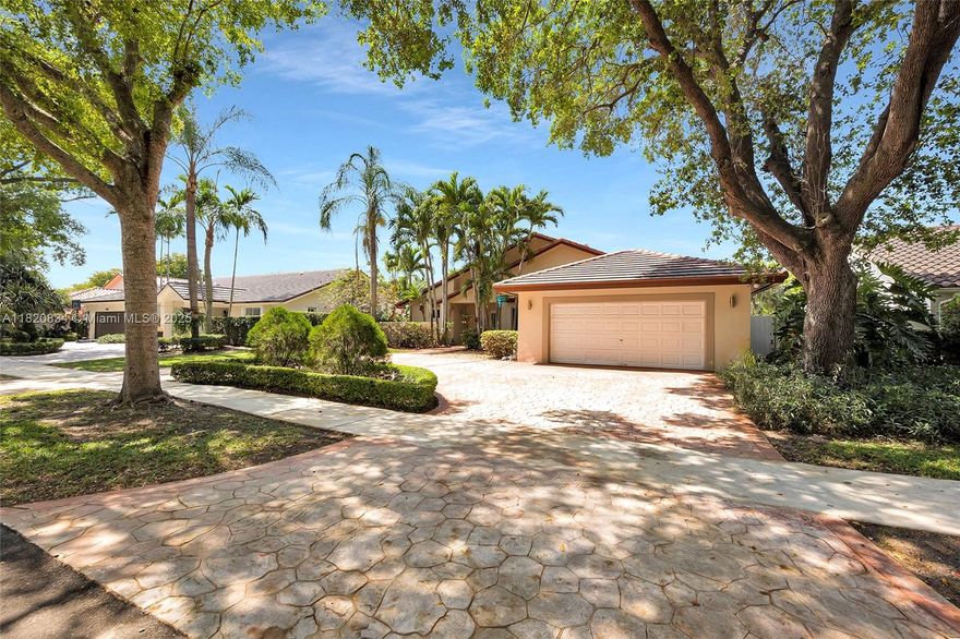 Stunning 4-bedroom, 3-bath Home nestled in the highly sought-after Gated Lake Elizabeth community. Situated on an expansive lot with no back neighbors, home offers the perfect blend of privacy and space. Open floor plan with split bedroom layout ideal for both functionality and peace. Entryway greets you into a Formal living area with soaring vaulted ceilings, private formal dining room while the family room connects to the open-concept kitchen perfect for entertaining. Kitchen is equipped with stainless steel appliances, ample counter space, and a sleek bar-top for casual seating. Enjoy this traditional-style pool, surrounded by lush greenery and fruit trees, creating your own backyard oasis. In addition a dedicated laundry room, 2-car garage, and plenty of room for outdoor gatherings.