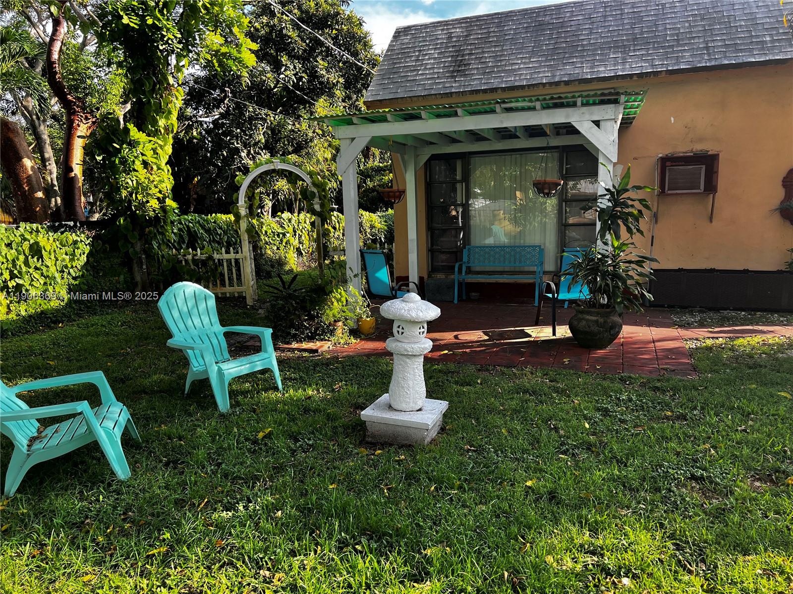 Discover this beautifully furnished one-bedroom cottage surrounded by lush gardens, offering a serene retreat just minutes from the beach and Hollywood's best entertainment. This cozy home features a fully equipped kitchen, private parking, and everything you need for comfortable living. Coin Laundry right outside the unit. Utilities, including water and electricity, are included